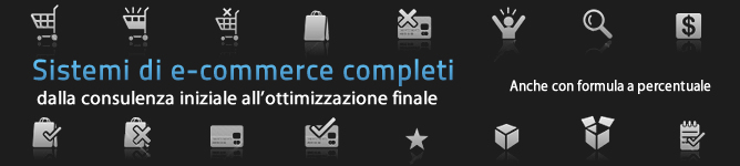 Realizzazione sistemi di ecommerce